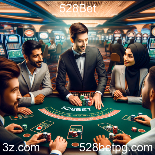 Experimente a Emoção do Cassino Ao Vivo na 528Bet
